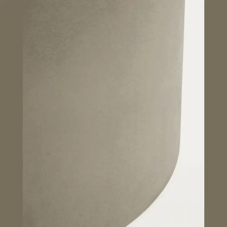 Кашпо Aiguablava из серого цемента Ø 52см