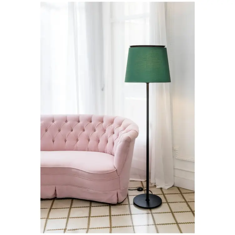 Торшер Savoy черный/зеленый