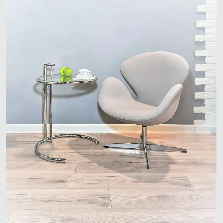 Вращающееся кресло Swan текстиль