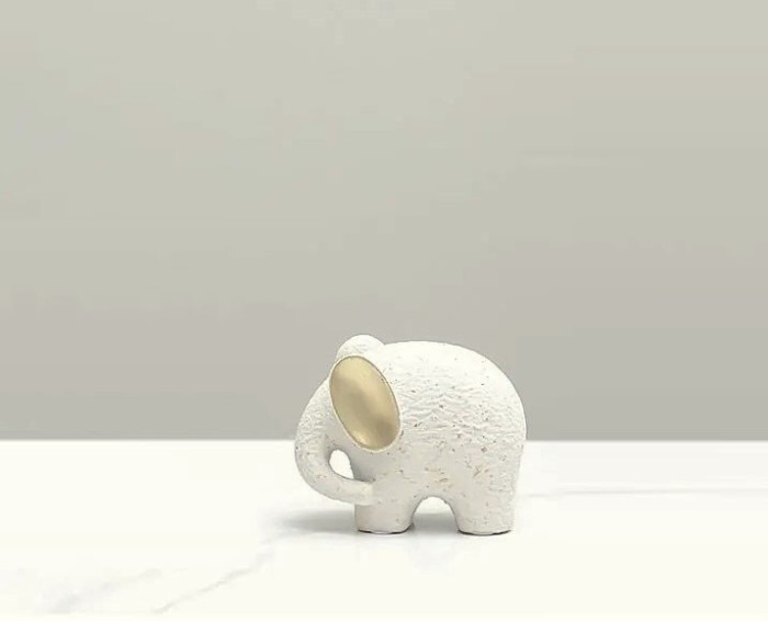 Статуэтка Golden ear elephant B