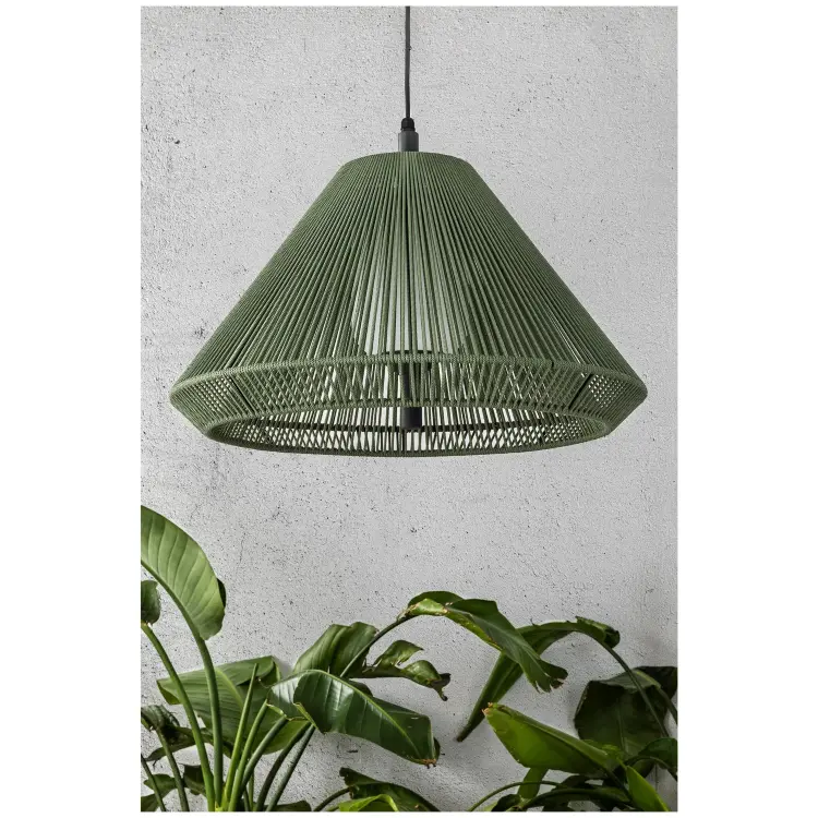 Уличный подвесной светильник Saigon C70 оливково-зеленый