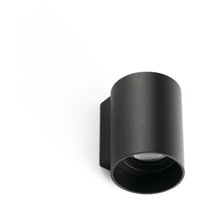 KOV Уличный настенный светильник черный LED 6W 3000K 23°