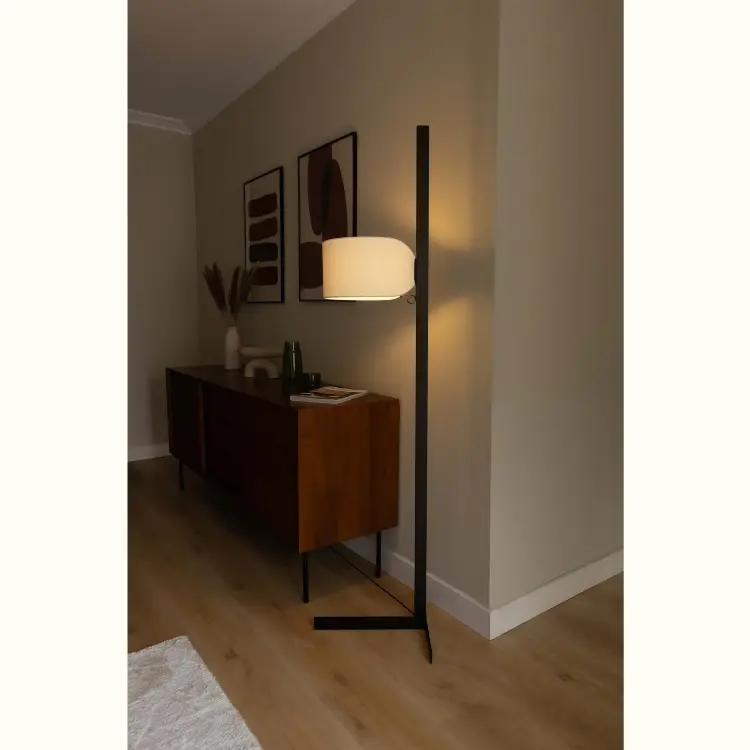 Напольная лампа STAND UP черного цвета 1xE27