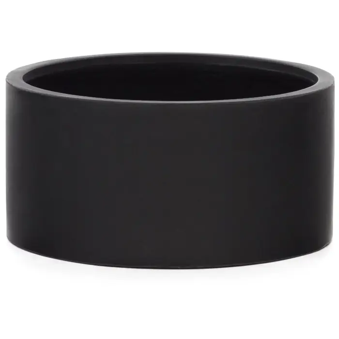 Aiguablava Кашпо из черного цемента Ø 62 см