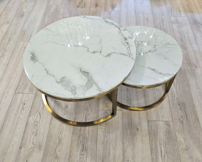 Комплект журнальных столов Twin Marble
