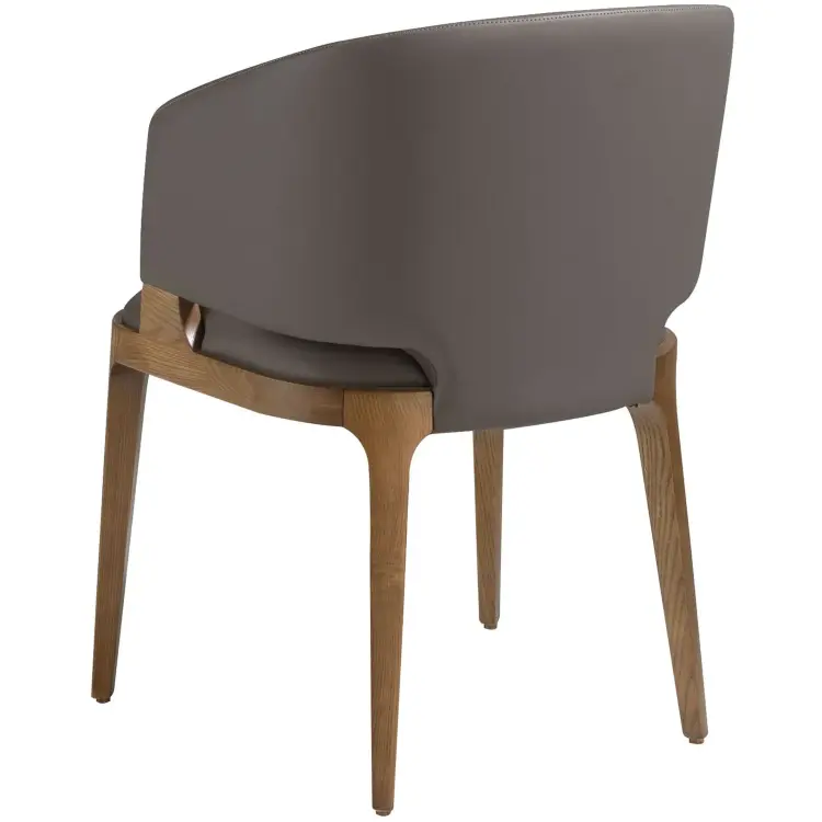 Стул 4108/ACH21093 из экокожи и основой из массива ясеня