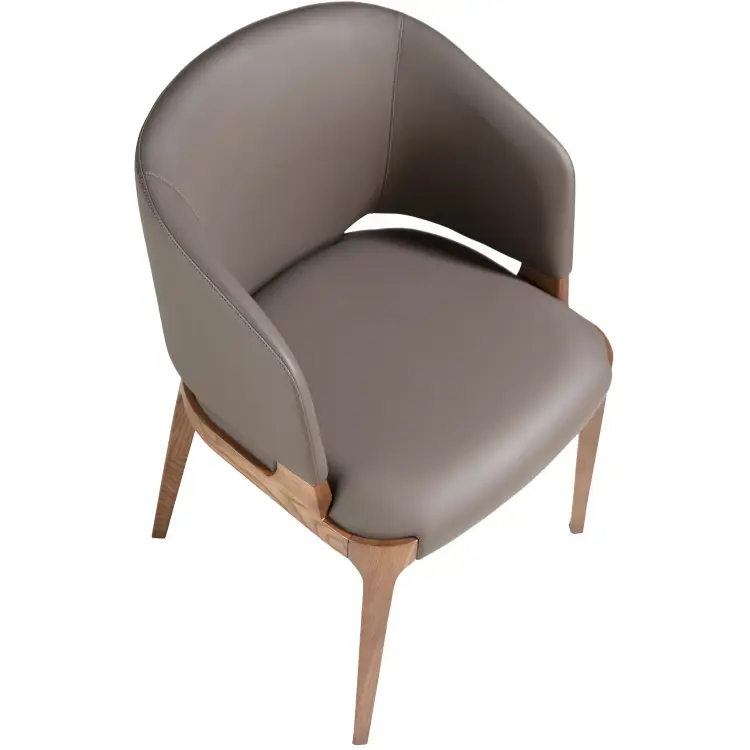 Стул 4108/ACH21093 из экокожи и основой из массива ясеня