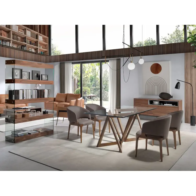 Стул 4108/ACH21093 из экокожи и основой из массива ясеня