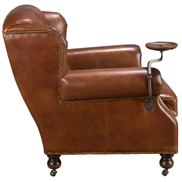 Кресло Chester 5156  из коньячно-коричневой кожи