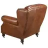 Кресло Chester 5156  из коньячно-коричневой кожи