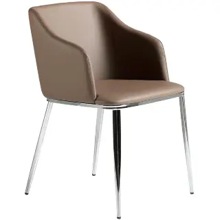 Стул F3201 /4022 коричневый