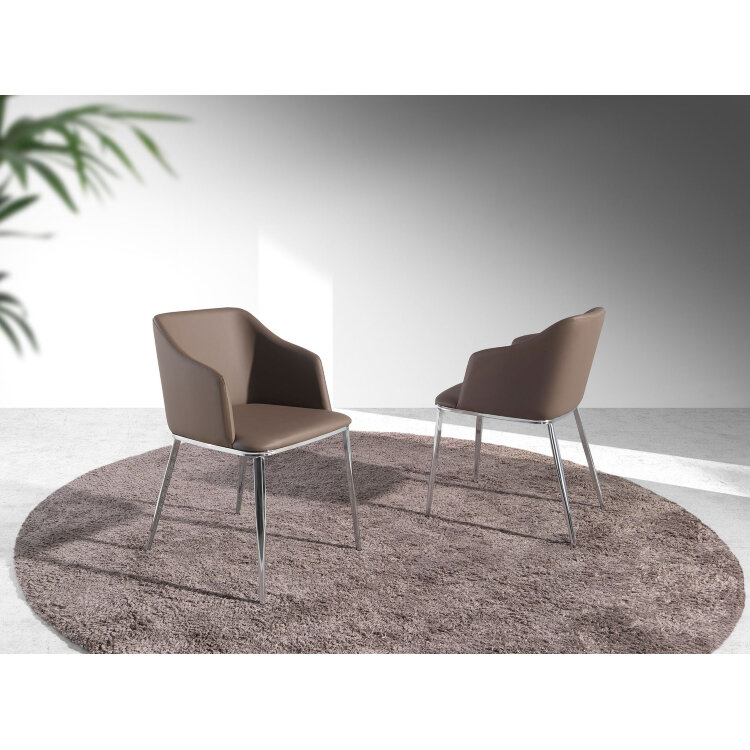 Стул F3201 /4022 коричневый