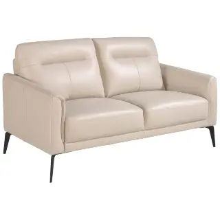 Диван 2-х местный 6137/KF098-2P-M5652 с кожаной обивкой