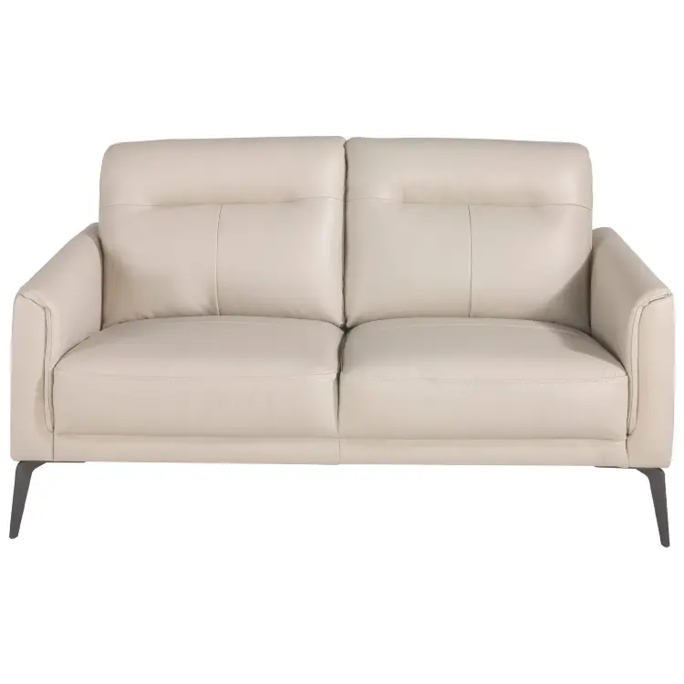 Диван 2-х местный 6137/KF098-2P-M5652 с кожаной обивкой