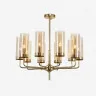 Люстра Glass Tube Chandelier 10