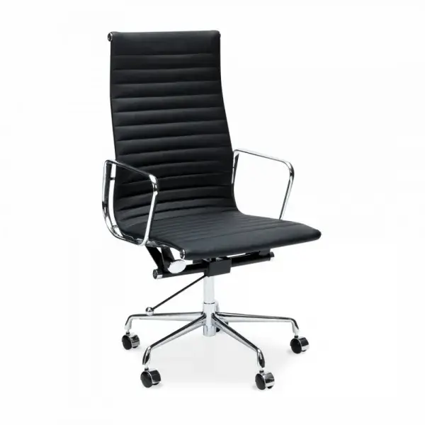 Кресло офисное на колесиках Eames Ribbed EA119