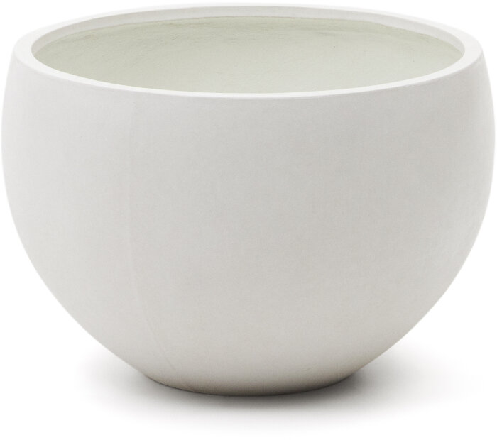 Grau Кашпо из белого цемента Ø 72 см