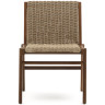 Стул Itani из массива акации и искусственного ротанга