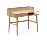 Araxi Письменный стол из массива ясеня и ротанга 105 x 62 см
