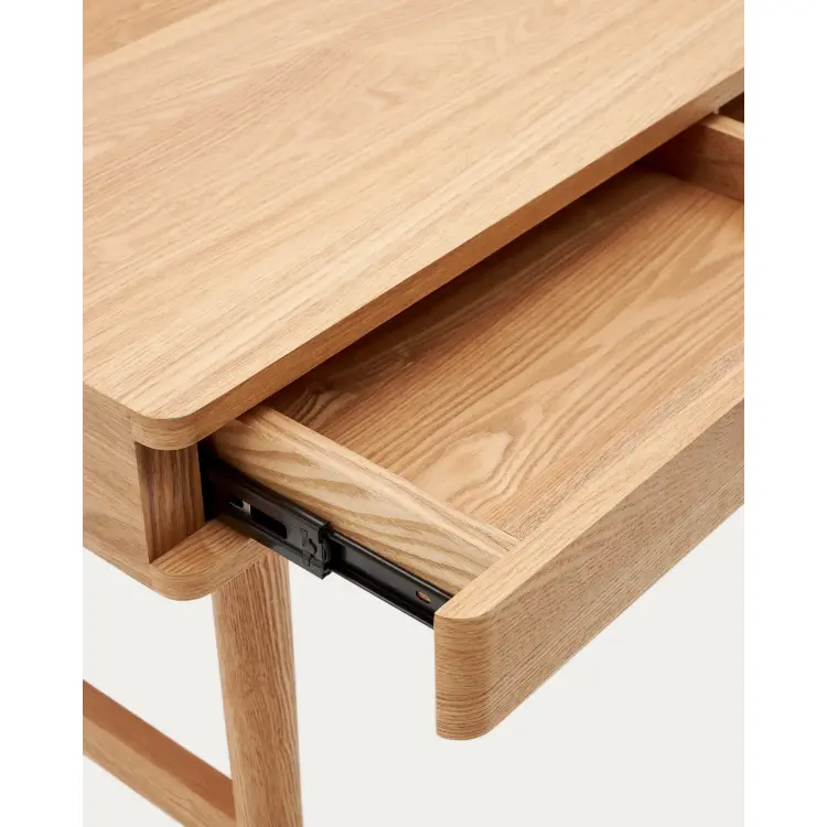 Araxi Письменный стол из массива ясеня и ротанга 105 x 62 см