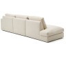 Alea 5-местный модульный диван с правым шезлонгом и съемным чехлом 340 см