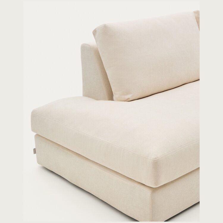 Alea 5-местный модульный диван с правым шезлонгом и съемным чехлом 340 см