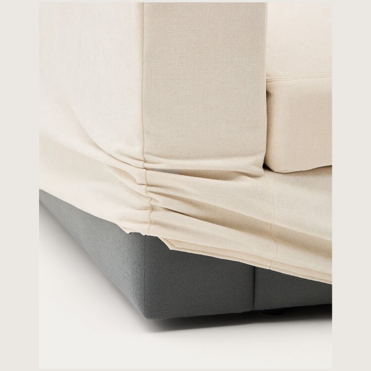 Alea 5-местный модульный диван с правым шезлонгом и съемным чехлом 340 см