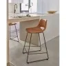 Полубарный стул Ziggy коричневый