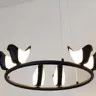 Люстра Creative Bird Chandelier 6R