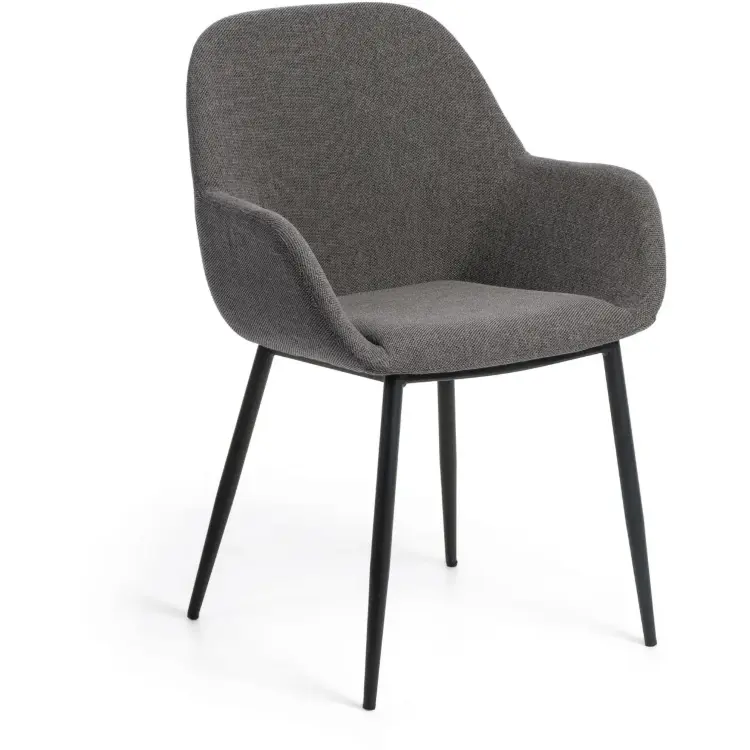 Стул Konna ткань темно-серый