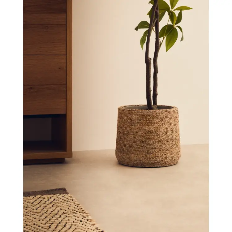 Набор Sigal из 2 цементных горшков для растений Ø 24 см / 31 см