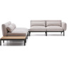 Sorells Уличный модульный 4-местный угловой диван бежевый со столиком