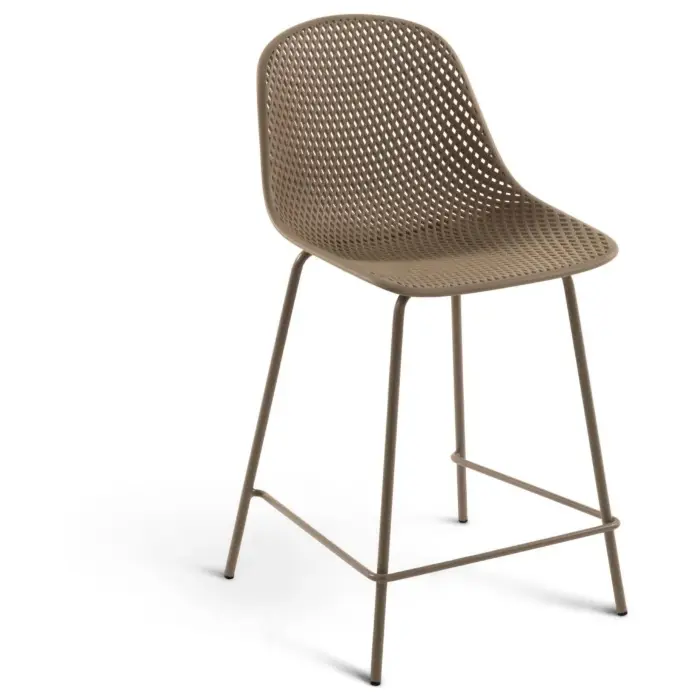 Полубарный стул Quinby бежевый