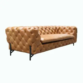 Диван Chesterfield Baroque Vintage Leather 3 Seater
