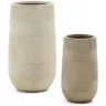 Набор из 2 кашпо Tival из песчаника бежевого цвета Ø 45 см
