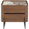 Прикроватная тумбочка 7152/437-U из ореха и керамики