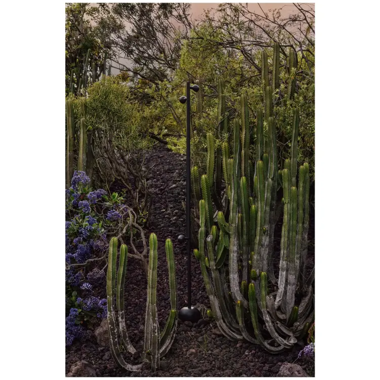 Ландшафтный светильник с кабелем Brot черный 180 см