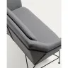 Диван Brida графитовый 128 см