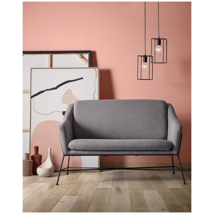 Диван Brida графитовый 128 см