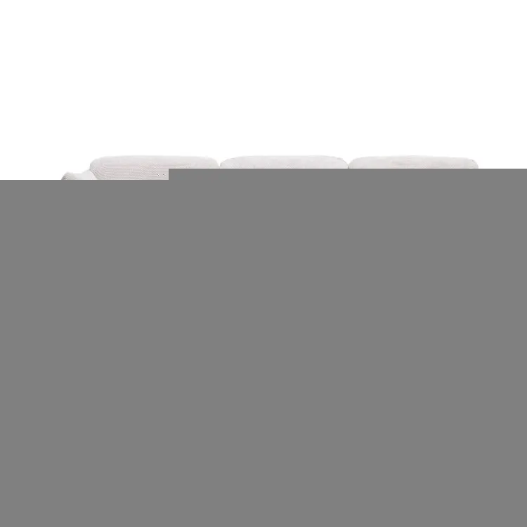 Laira 3-местный диван-кровать из шенилла с шезлонгом слева цвет экрю 246 см