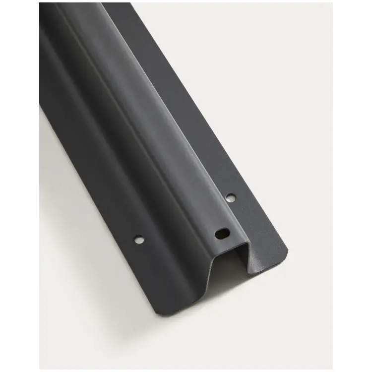 Бежевый консольный зонт Noli с графитовой алюминиевой конструкцией, 300 x 300 см