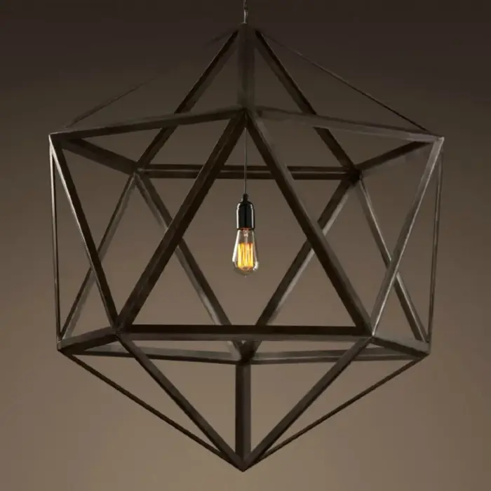 Люстра Steel polyhedron 5018–D1–1