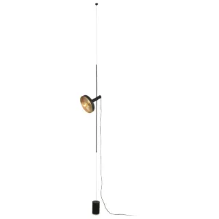 Подвесной светильник / торшер Whizz черный / золотой