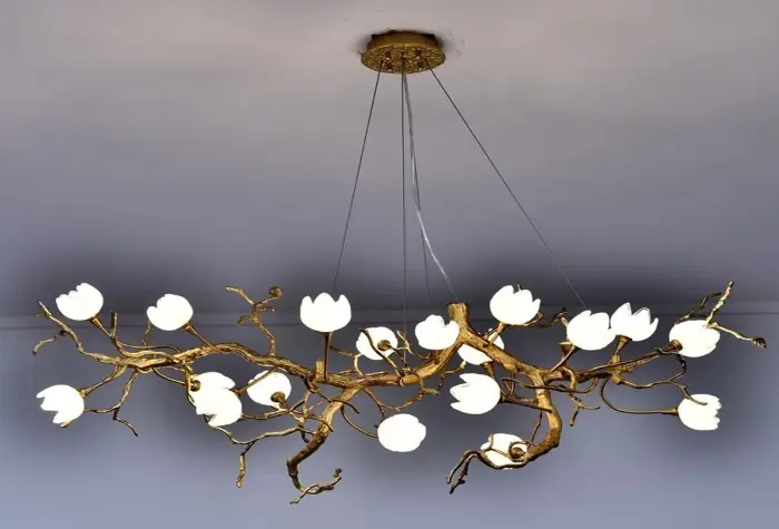 Люстра Lotus Copper