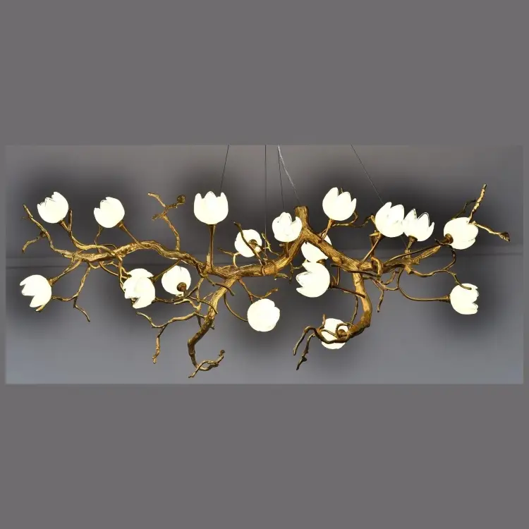 Люстра Lotus Copper