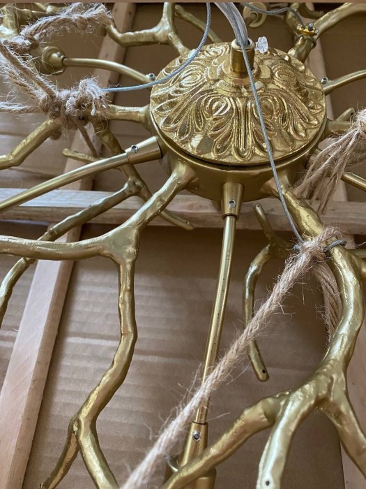 Люстра Glamour Round Copper II