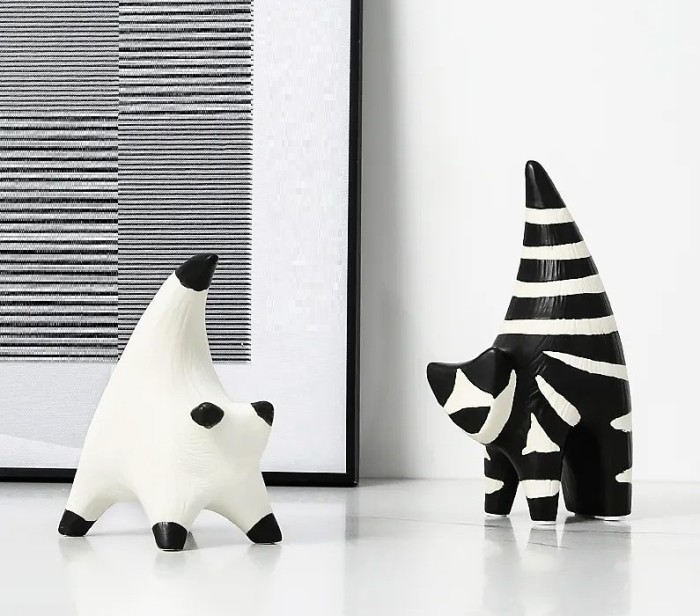 Статуэтка Hand Painted Cat ornament-A