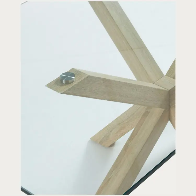 Стол Arya 160x90 металл стекло