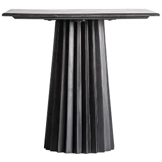 Квадратный барный стол Plisse WOOD