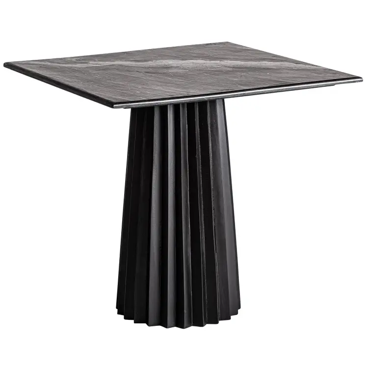 Квадратный барный стол Plisse WOOD